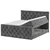 Boxspring Krevet Elio 180/200 cm , grafitno siva