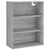 Visoka komoda siva sonome 69,5x32,5x180 cm konstruirano drvo