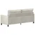 Vidaxl Kavč Krem 196 x 81 x 87,5 cm Žamet