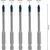 Bosch Expert Set burgija HEX-9 Hard Ceramic 2608902315, 5×90 mm, 5 delova