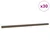 Vidaxl Robniki za stopnice 30 pcs Rjava 67 cm Aluminij