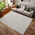 Novel RAVNO TKANA PREPROGA HELIX   200/290 cm  tkano krem barve