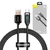BASEUS Kabel Display USB na USB-C, 66 W, 1 m (črn)