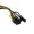 Akyga AK-CA-80 SATA / PCI-E 6+2-pinski adapter napajalni kabel 15 cm