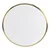 LED plafonsko svetlo LIBRA LED/24W/230V 4000K, prečnik 39 cm, zlatno