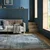 Modra preproga 200x300 cm Lua Abstract – Flair Rugs