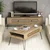 Hanah Home Set TV Komoda i klub sto Hrast