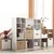 FIVE Regal sa 4 police MIX&MODUL 67,5x32x67,5cm, Bijela