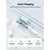 UGREEN USB-C do USB-C PD Brzi Punjač 90 Stepeni Kabl 5A Maksimalno Crni 1m US334