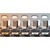 LED PLAFONJERA 20W 3000K-3500K-4000K-5000K-6500K FI30cm 5CCT CRNA GREEN TECH