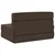 Sofa na razvlačenje Sivosmeđa 70 x 80 x 60 cm Tkanina