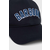 Pamučna kapa sa šiltom Barbour boja: tamno plava, s aplikacijom