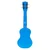 Ukulele drvena gitara za decu sa 4 najlonske žice i trzalicom plava – ECOTOYS