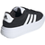 Adidas Ženske patike Grand court Platform, Crne