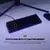 Tastatura Mehanicka Gaming Fantech MK211 RGB Atom61 crna (red switch)