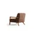 Atelier del Sofa Fotelja Lyke, Braon