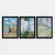 Wallity Set uramljenih slika 3SC_UN547252, 3 dijela