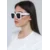 Modna sončna očala, ART2170, bel