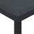 Stol za vrt Antracit 200 x 100 x 73 cm poliratan