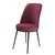 Hanah Home set trpezarijskih stolica Dexa 2 kom, bordo tkanina Babyface, braon metalne noge
