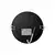 Ugradna LED svetiljka CIRCLE LED/12W/230V 4000K, prečnik 17 cm, crna
