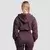 GymBeam Women‘s Base Zip Up Hoodie Eclipse