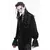 Moška srajca DEVIL FASHION - Black Gothic Retro - SHT12601