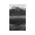 Plakat sončni zahod nad Dolomiti v črnobeli varianti - 20x30 silver