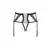 Halter pojas Bravelle crne boje - S/M