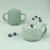 DONE BY DEER Peekaboo Set šolja Deer Friends Spout/Snack, Sivi