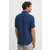 Lanena košulja Michael Kors boja: tamno plava, regular, s button-down ovratnikom