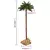 vidaXL Umetna palma z LED diodami 210 cm
