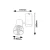 Rabalux Zidna spot lampa Hatice, 1xE14, Crna