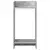 Stalak za biljke s policom 2 pcs Betonsko Siva 30 x 30 x 60 cm