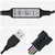 LED traka 2 pcs Crna i prozirna 5100 mm Bakar i plastika