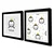 Wallity slika 2P3333SCT-017, 2 dijela, 33 x 68 cm