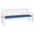 Jastuk za vrtnu klupu plavi 180 x 50 x 7 cm od tkanine Oxford