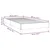 shumee vidaXL Posteljni okvir brez vzmetnice moder 90x190 cm blago