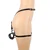 SuperLove Leather Bondage Belt with Cuffs Black