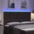vidaXL vidaXL Vzglavje z LED lučmi z vzglavjem Rjava 180 cm blago, (5000043923)
