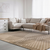 Svetlo rjava volnena preproga 120x170 cm Hague – Asiatic Carpets