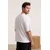 Trendyol Muška majica Tmnss23Ts00243, Bela