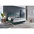Carryhome POSTELJA BOXSPRING 140 cm x 200 cm , tekstil modra