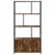Polica Dimljeni hrast 80 x 30 x 155,5 cm Konstruirano drvo