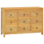vidaXL Predalnik 80x30x55 cm trdna tikovina