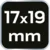 Odprti ključ 17 x 19 mm 09-817