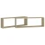 Greatstore Stenske police kockaste 2 kosa sonoma hrast 80x15x26,5 cm