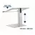 Gembird NBS-D1-02 Postolje za laptop, Podesivo, 15.6, Nosivost 5kg, 225-380mm, Aluminijum