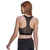 Športni modrček URBAN CLASSICS - Tech Mesh Zipped Bra - črna - TB2029