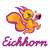 Drveni zečić Stacking Rabbit Baby Eichhorn visina 18 cm za slaganje s plišanim ušima od 12 mjes